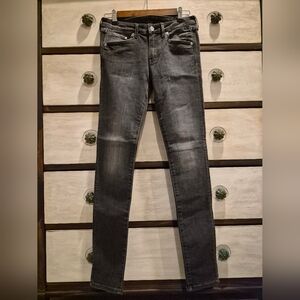 Stylish Dark Gray Skinny Jeans for Women